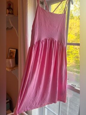 Old Navy Pink Spaghetti-Strap Sundress